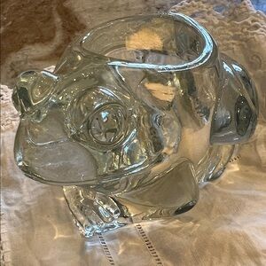 Clear Glass Frog Votive Holder - Home Accents